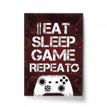 Gaming Sign For Boys Bedroom ManCave Gamer Gift For Son Print