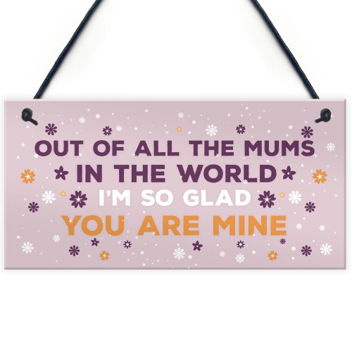 Special Mum Plaque Mum Birthday Christmas Gift From Daughter Son