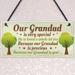 Grandad Gift Plaque Cute Gifts For Grandad From Grandchildren