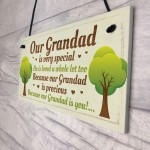 Grandad Gift Plaque Cute Gifts For Grandad From Grandchildren