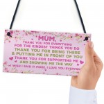 Mum Gift From Daughter Son Plaque Mum Birthday Christmas Gift