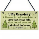 Grandad Gift Hanging Plaque Grandad Birthday Christmas Gifts