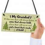 Grandad Gift Hanging Plaque Grandad Birthday Christmas Gifts