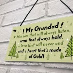 Grandad Gift Hanging Plaque Grandad Birthday Christmas Gifts