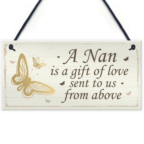 Nan Gift Plaque Grandad Birthday Xmas Gifts From Grandchildren