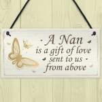 Nan Gift Plaque Grandad Birthday Xmas Gifts From Grandchildren