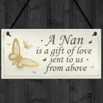 Nan Gift Plaque Grandad Birthday Xmas Gifts From Grandchildren