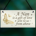 Nan Gift Plaque Grandad Birthday Xmas Gifts From Grandchildren