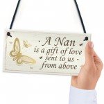 Nan Gift Plaque Grandad Birthday Xmas Gifts From Grandchildren