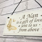 Nan Gift Plaque Grandad Birthday Xmas Gifts From Grandchildren