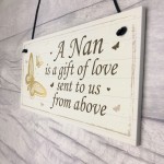 Nan Gift Plaque Grandad Birthday Xmas Gifts From Grandchildren