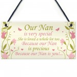 Special Nan Gift From Grandchildren Plaque Gift For Mum Nan