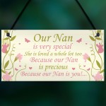 Special Nan Gift From Grandchildren Plaque Gift For Mum Nan