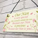 Special Nan Gift From Grandchildren Plaque Gift For Mum Nan