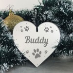 Pet Sign Christmas Decoration Xmas Tree Bauble Dog Cat Sign