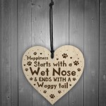 Handmade Dog Lover Gifts Wooden Heart Dog Sign Dog Gift Pet Gift