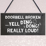 Handmade Door Sign Hanging Plaque Novelty Home Sign Gift