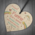 Auntie Gift Novelty Funtie Heart Funny Auntie Gift From Niece