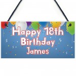 PERSONALISED BIRTHDAY PARTY PLAQUES DECORATIONS