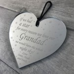 Personalised Gift For Grandad Heart Gift For Him Birthday Xmas