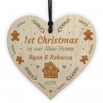 Handmade Christmas Tree Decoration Hanging Heart New Home Gift