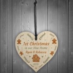 Handmade Christmas Tree Decoration Hanging Heart New Home Gift