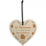 Handmade Christmas Tree Decoration Hanging Heart New Home Gift