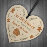 Handmade Christmas Tree Decoration Hanging Heart New Home Gift