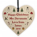 Personalised Teacher ThankYou Gift Christmas Gift School Nursery