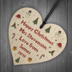 Personalised Teacher ThankYou Gift Christmas Gift School Nursery