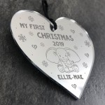 My First Christmas Heart Babys First Christmas Gift Tree Decor