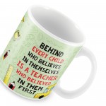 Thankyou Teacher Teaching Assistant Nursery Teacher Mug