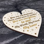 Soulmate Gift For Boyfriend Girlfriend Anniversary Gift Card