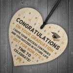 Congratulations On Your Graduation Gift Heart Degree Graduation 