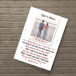 Special Anniversary Valentines Day Gift For Husband Wife Print