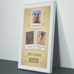 Personalised Gift For Couple Valentines Anniversary Gift Framed