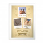 Personalised Gift For Couple Valentines Anniversary Gift Framed