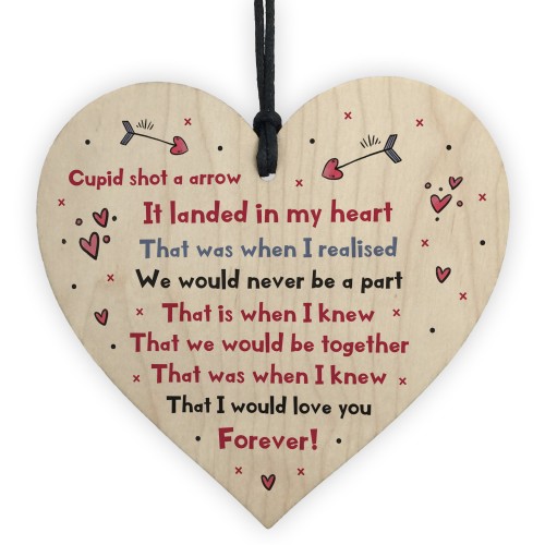 Valentine's Day Gift For Boyfriend Girlfriend Heart Anniversary