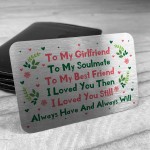 Valentines Day Gift For Girlfriend Novelty METAL Wallet Purse