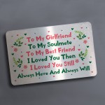 Valentines Day Gift For Girlfriend Novelty METAL Wallet Purse