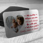 Special Mum Dad Gift Metal Wallet Insert Mothers Day Fathers Day