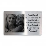 Special Gift For Best Friend Personalised Photo Wallet Card