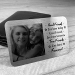 Special Gift For Best Friend Personalised Photo Wallet Card