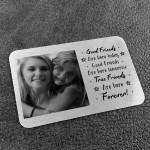 Special Gift For Best Friend Personalised Photo Wallet Card