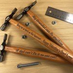 Funny Valentines Day ENGRAVED Hammer Gifts For Boyfriend Him