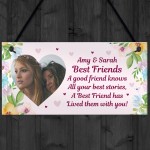 Personalised Friendship Gift For Best Friend Photo Plaque