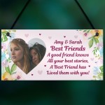 Personalised Friendship Gift For Best Friend Photo Plaque