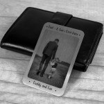 Special Dad Gift From Son Wallet Insert Personalised Birthday