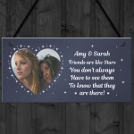 Personalised Friendship Plaque Best Friend Gift Hanging Sign