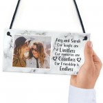 Personalised Plaque With Photo Of Best Friends Friendship Gift